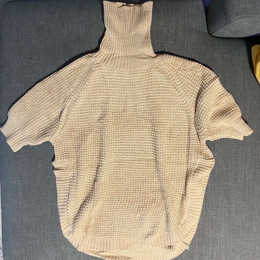 LAST ONE (L) 🍁Turtleneck Knit Pullover Sweater - Picture 4 of 4